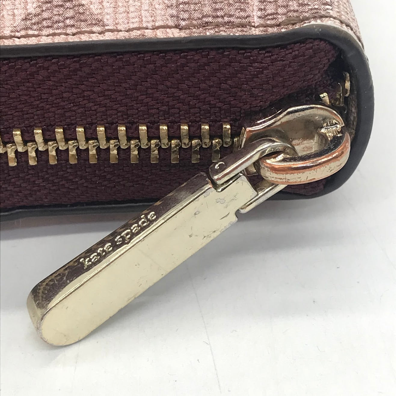 kate spade NEW YORK | ケイトスペードニューヨーク フラワー コーテッド キャンバス ジップ アラウンド 長財布 PWR00085 ピンク【倉吉店】