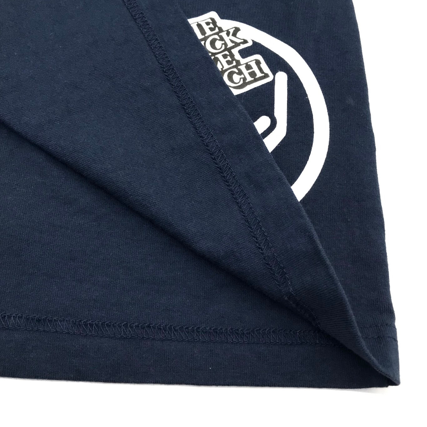 BlackEyePatch | ブラックアイパッチ HANDLE WITH CARE TEE 半袖Ｔシャツ ネイビー サイズ：XL【倉吉店】