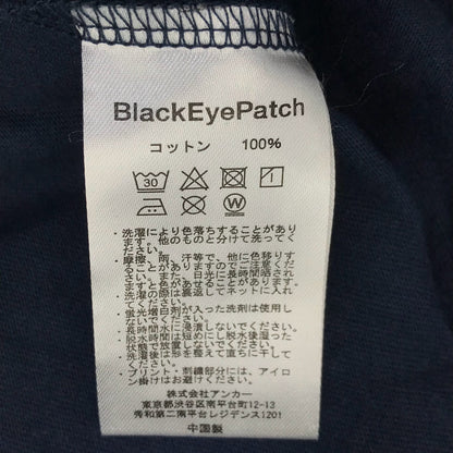 BlackEyePatch | ブラックアイパッチ HANDLE WITH CARE TEE 半袖Ｔシャツ ネイビー サイズ：XL【倉吉店】