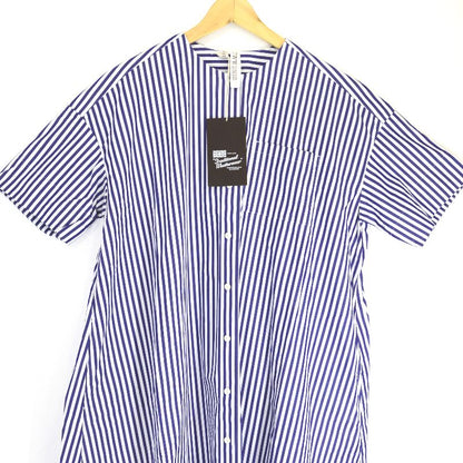 Traditional Weatherwear | トラディショナルウェザーウェア STANDARD SHIRT DRESS ストライプ柄 ワンピース L211OSFOP0202TO ブルー サイズ：S【倉吉店】