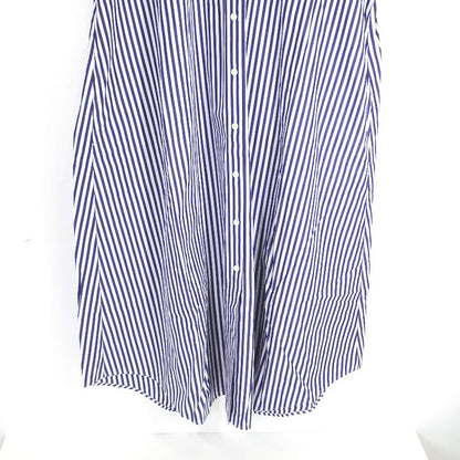 Traditional Weatherwear | トラディショナルウェザーウェア STANDARD SHIRT DRESS ストライプ柄 ワンピース L211OSFOP0202TO ブルー サイズ：S【倉吉店】