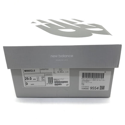 NEW BALANCE | ニューバランス スニーカー M990GL6 グレー【倉吉店】