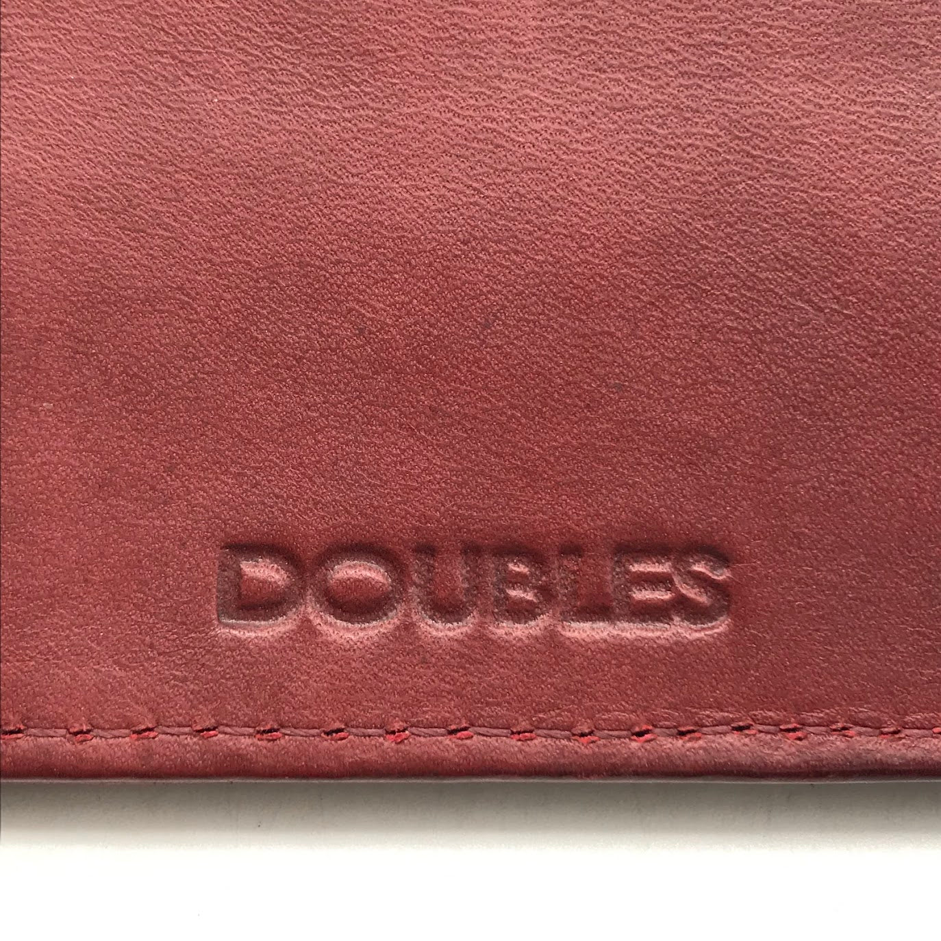 DOUBLES | ダブルス 二つ折り財布 レッド【倉吉店】