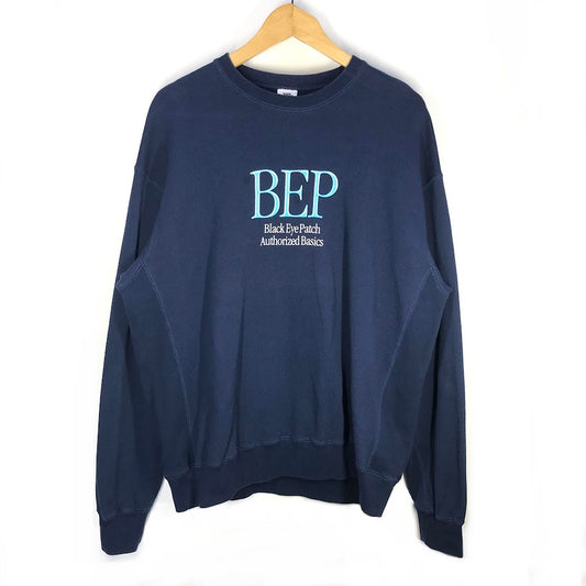 BlackEyePatch | ブラックアイパッチ BEP OS Logo Crew Sweat スウェット ネイビー サイズ：L【倉吉店】