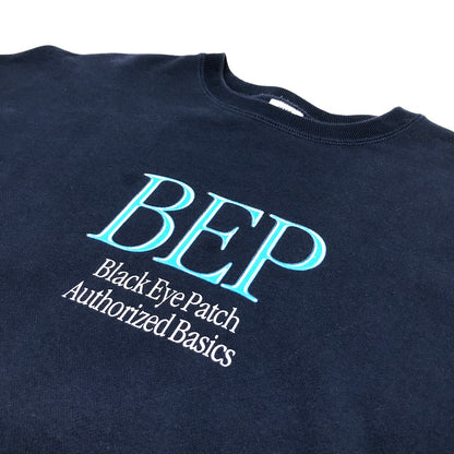 BlackEyePatch | ブラックアイパッチ BEP OS Logo Crew Sweat スウェット ネイビー サイズ：L【倉吉店】