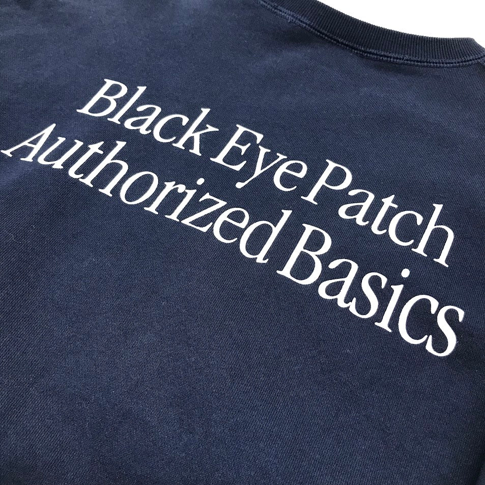 BlackEyePatch | ブラックアイパッチ BEP OS Logo Crew Sweat スウェット ネイビー サイズ：L【倉吉店】
