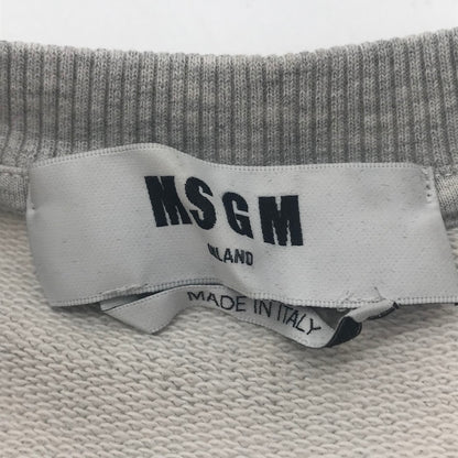 MSGM | エムエスジーエム スウェット 3540MM513 グレー サイズ：S【倉吉店】