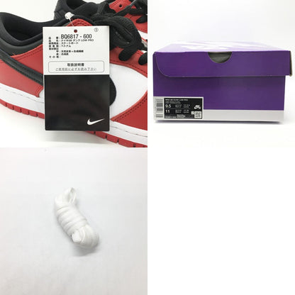 NIKE | ナイキ SB DUNK LOW PRO 'CHICAGO' ダンク ロー プロ シカゴ スニーカー BQ6817-600 バーシティレッド/ブラック-ホワイト 27.5cm【倉吉店】