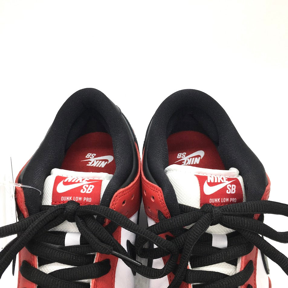 NIKE | ナイキ SB DUNK LOW PRO 'CHICAGO' ダンク ロー プロ シカゴ スニーカー BQ6817-600 バーシティレッド/ブラック-ホワイト 27.5cm【倉吉店】