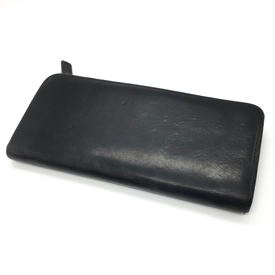 PORTER | ポーター MARGARET HOWELL別注 OIL FINISH LEATHER 長財布 579-7172001 ブラック【倉吉店】