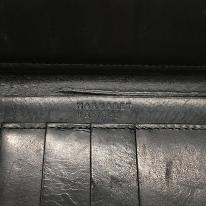 PORTER | ポーター MARGARET HOWELL別注 OIL FINISH LEATHER 長財布 579-7172001 ブラック【倉吉店】