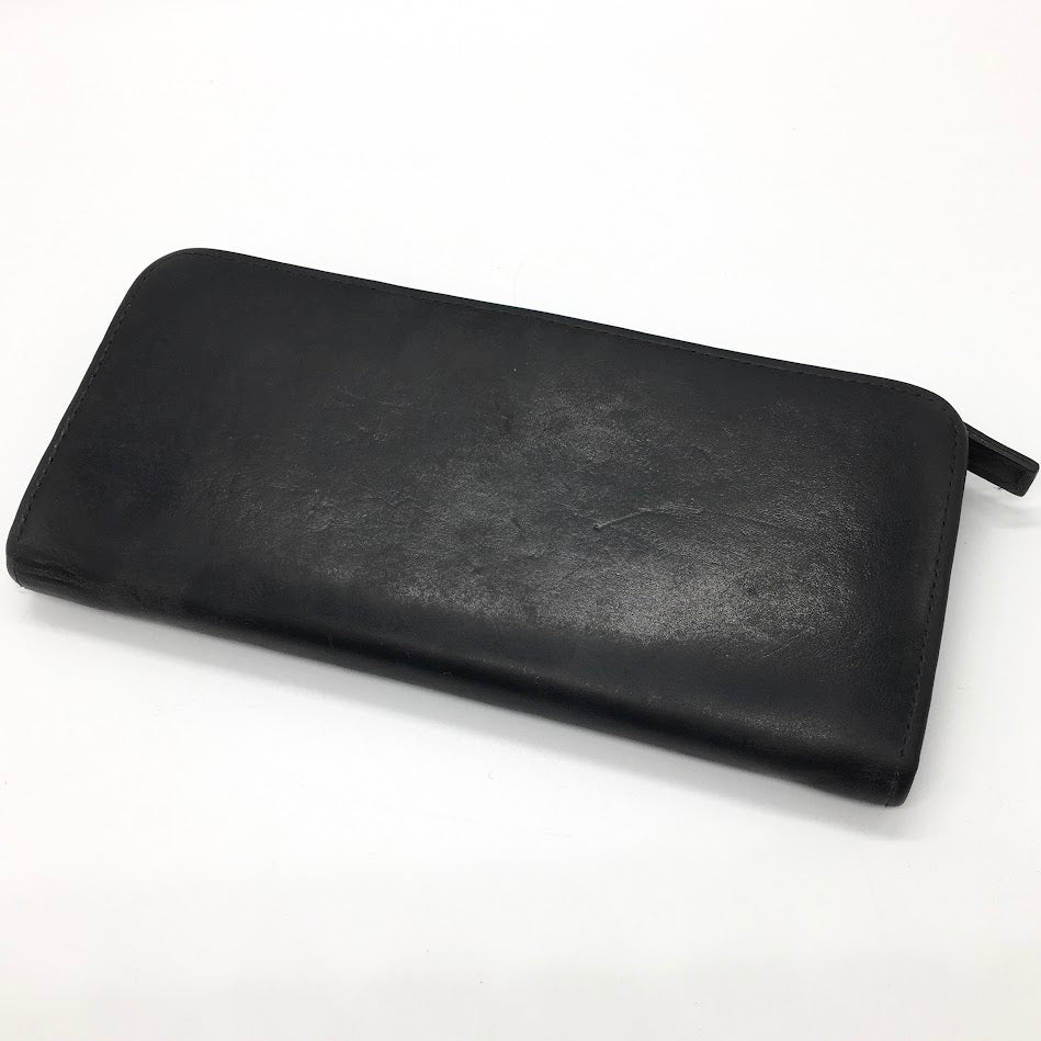 PORTER | ポーター MARGARET HOWELL別注 OIL FINISH LEATHER 長財布 579-7172001 ブラック【倉吉店】