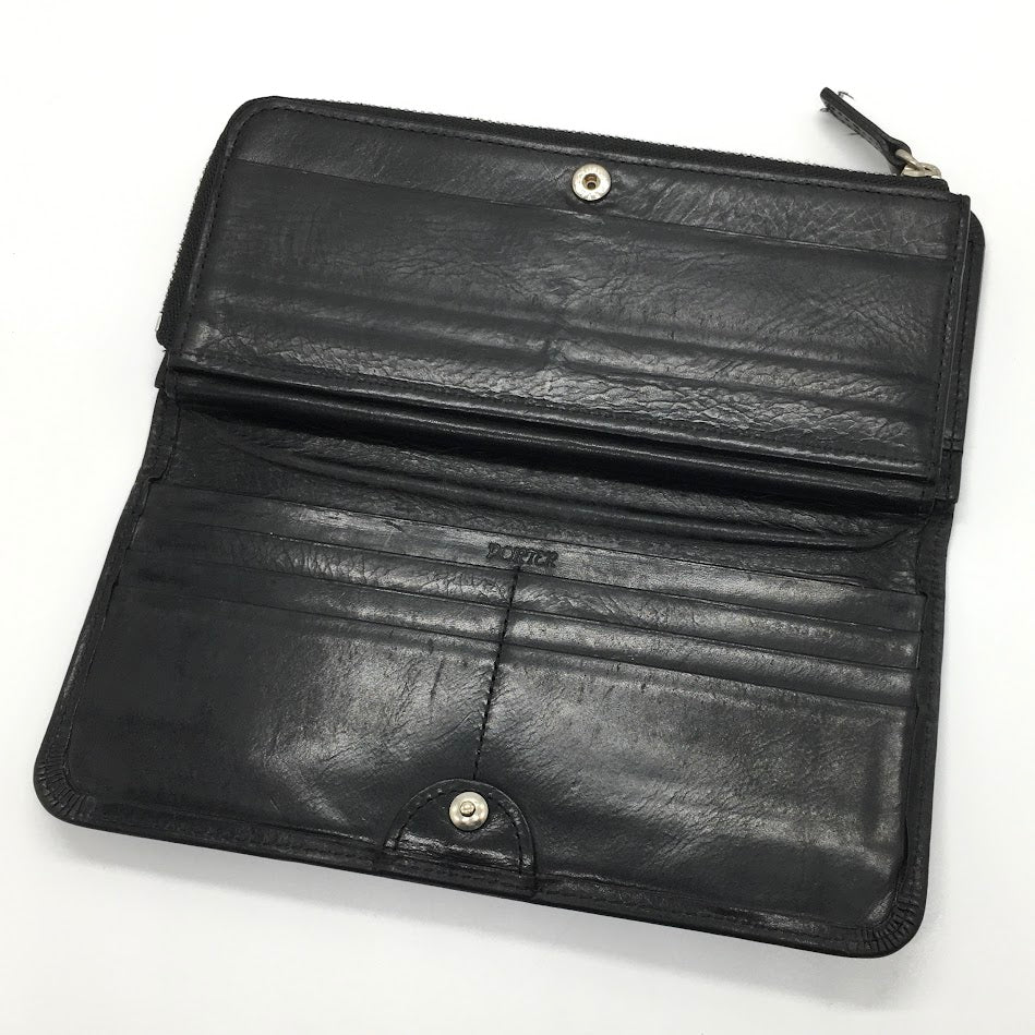 PORTER | ポーター MARGARET HOWELL別注 OIL FINISH LEATHER 長財布 579-7172001 ブラック【倉吉店】