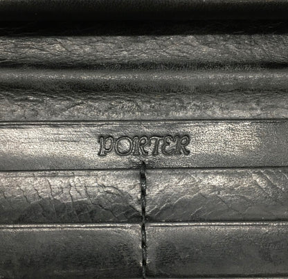 PORTER | ポーター MARGARET HOWELL別注 OIL FINISH LEATHER 長財布 579-7172001 ブラック【倉吉店】