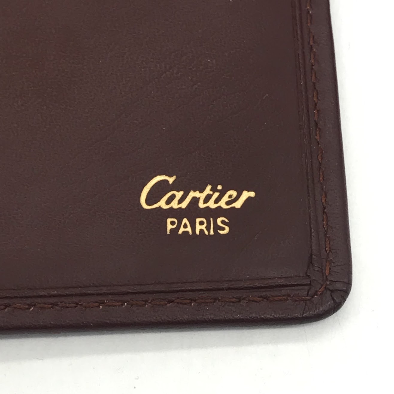 CARTIER | カルティエ マストライン 札入れ L3000003 バーガンディ【倉吉店】