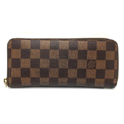 LOUIS VUITTON | ルイ・ヴィトン ダミエ ポルトフォイユ・クレマンス ラウンドファスナー長財布 長財布 N60534 ブラウン【倉吉店】