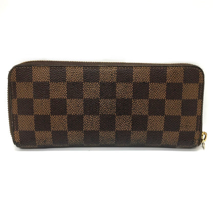 LOUIS VUITTON | ルイ・ヴィトン ダミエ ポルトフォイユ・クレマンス ラウンドファスナー長財布 長財布 N60534 ブラウン【倉吉店】