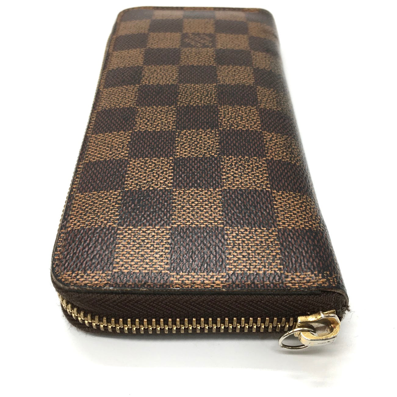 LOUIS VUITTON | ルイ・ヴィトン ダミエ ポルトフォイユ・クレマンス ラウンドファスナー長財布 長財布 N60534 ブラウン【倉吉店】