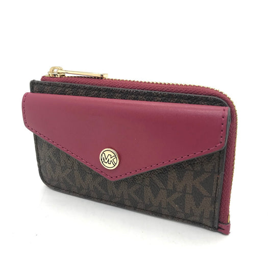 Michael Kors | マイケルコース JET SET TRAVEL SM CNR ZIP CARD HLDR カードケース コインケース 35F1GTVD5B ボルドー【倉吉店】