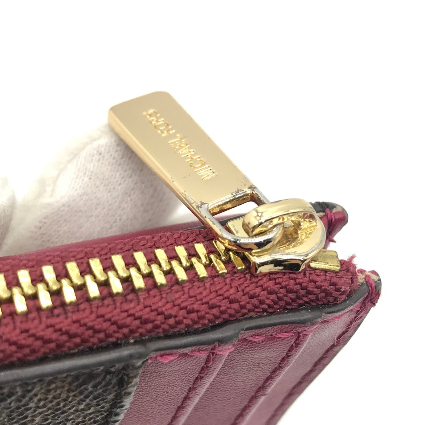 Michael Kors | マイケルコース JET SET TRAVEL SM CNR ZIP CARD HLDR カードケース コインケース 35F1GTVD5B ボルドー【倉吉店】