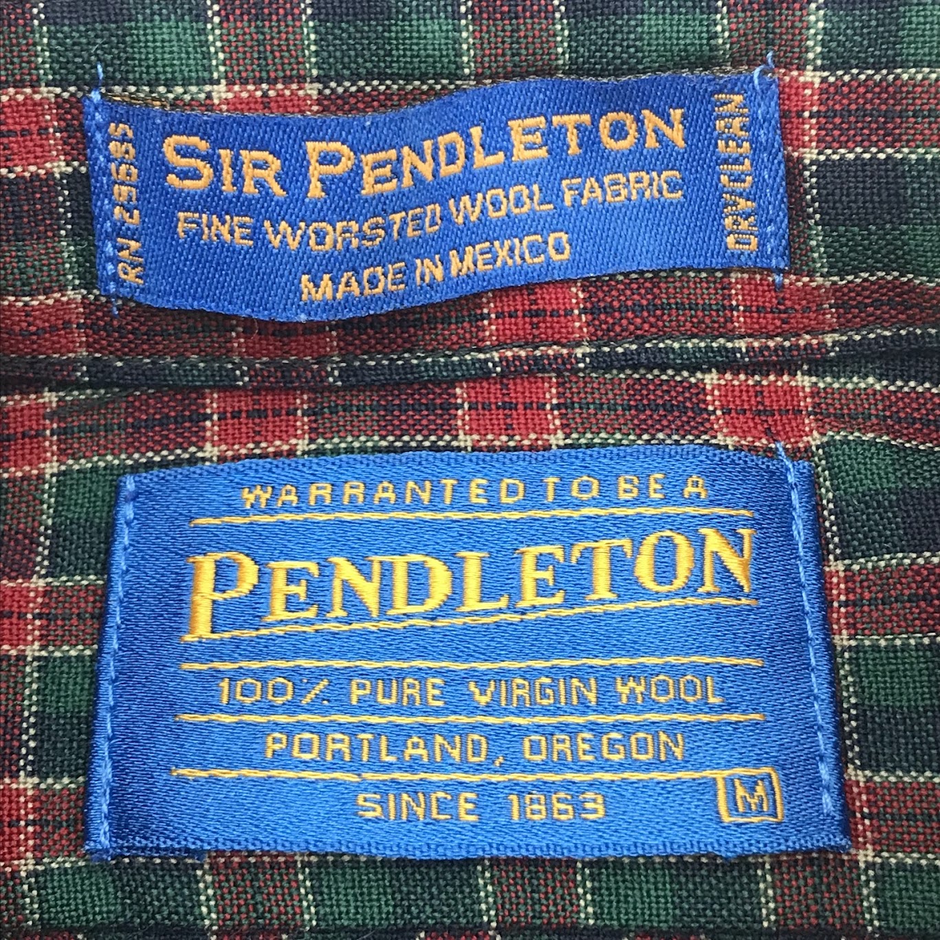 PENDLETON | ペンドルトン チェック柄 長袖シャツ サイズ：M【倉吉店】