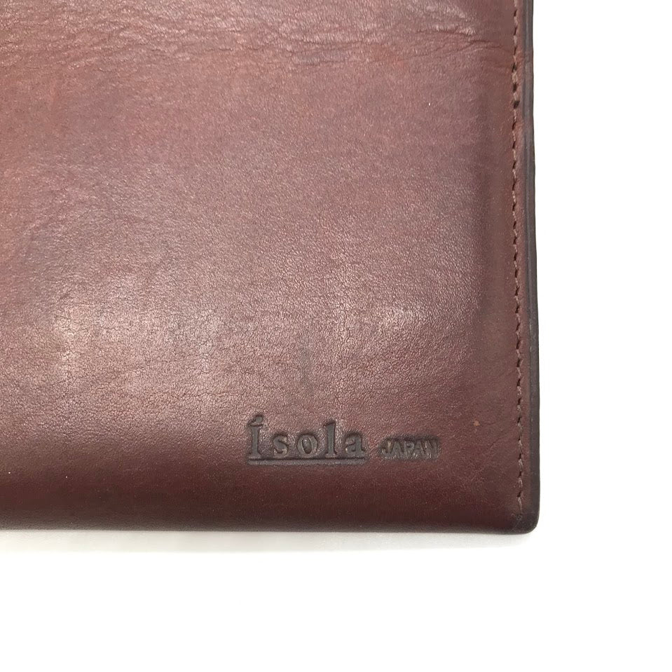 isola｜アイソラ　カードケース コインケース 1005 マヨルカ 長財布 1005 マヨルカ ブラウン【倉吉店】