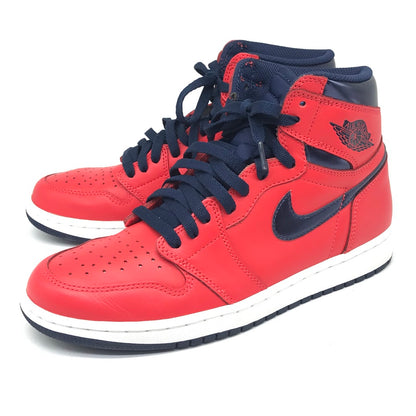 NIKE | ナイキ AIR JORDAN 1 RETRO HIGH OG “DAVID LETTERMAN” スニーカー 555088-606 レッド 26.5cm【倉吉店】