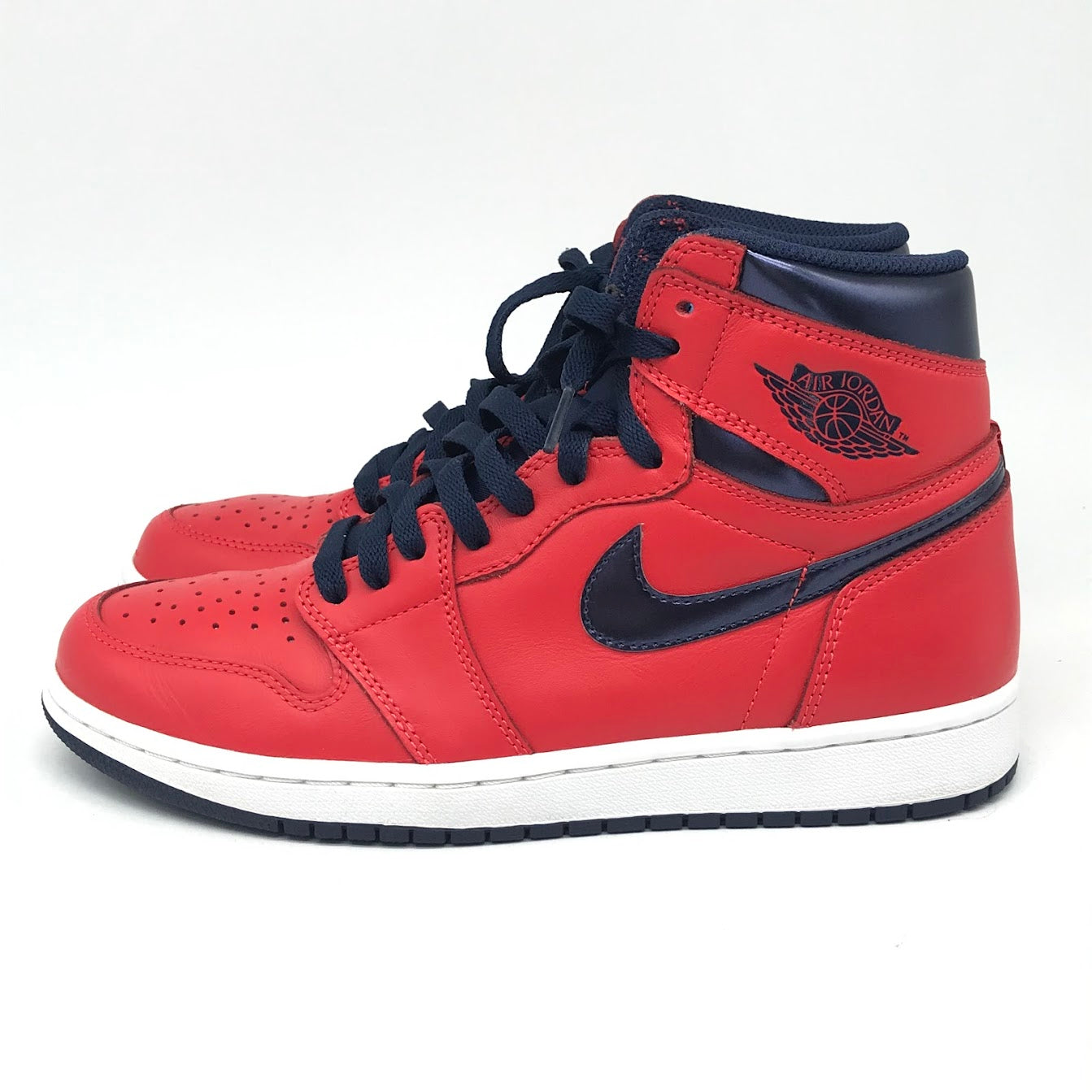 NIKE | ナイキ AIR JORDAN 1 RETRO HIGH OG “DAVID LETTERMAN” スニーカー 555088-606 レッド 26.5cm【倉吉店】
