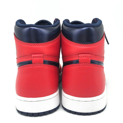 NIKE | ナイキ AIR JORDAN 1 RETRO HIGH OG “DAVID LETTERMAN” スニーカー 555088-606 レッド 26.5cm【倉吉店】