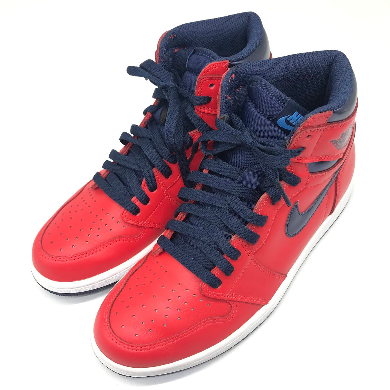 NIKE | ナイキ AIR JORDAN 1 RETRO HIGH OG “DAVID LETTERMAN” スニーカー 555088-606 レッド 26.5cm【倉吉店】
