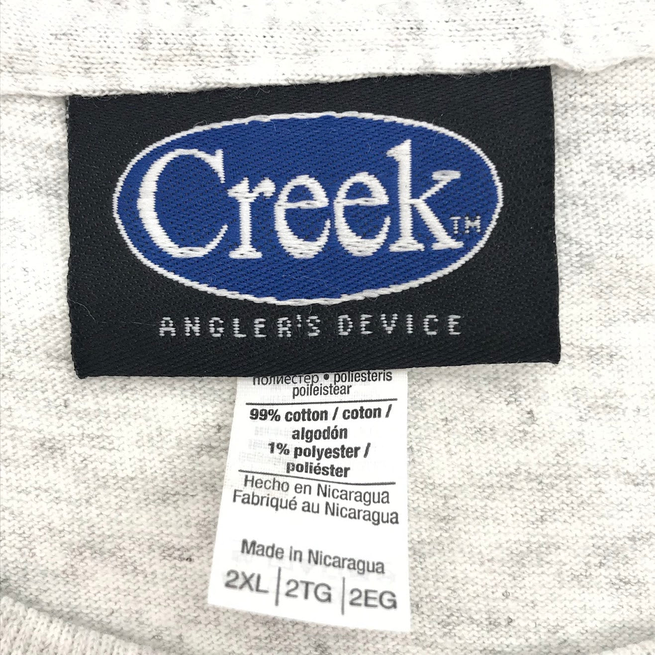 Creek Angler's Device | クリークアングラーズデバイス DEVICE LOGO TEE 半袖Ｔシャツ グレー サイズ：XXL【倉吉店】