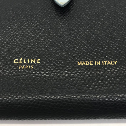 CELINE | セリーヌ ラージストラップマルチファンクション/二つ折り財布 二つ折り財布 ブラック【倉吉店】