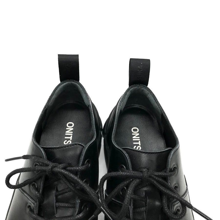 THE ONITSUKA | ザオニツカ LACE-UP LO-D スニーカー 1183B652 ブラック 22.5cm【倉吉店】