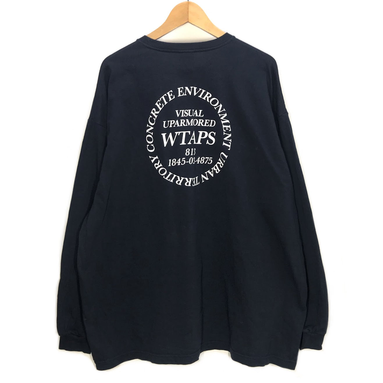 W)TAPS | ダブルタップス 23SS/URBAN TRANSITION LS COTTON 長袖Ｔシャツ 231ATDT-LTM03S ネイビー サイズ：4【倉吉店】