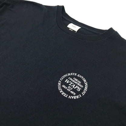 W)TAPS | ダブルタップス 23SS/URBAN TRANSITION LS COTTON 長袖Ｔシャツ 231ATDT-LTM03S ネイビー サイズ：4【倉吉店】