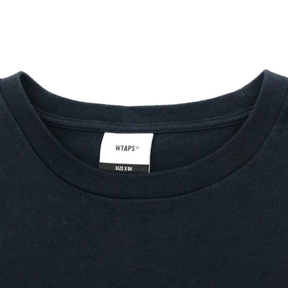 W)TAPS | ダブルタップス 23SS/URBAN TRANSITION LS COTTON 長袖Ｔシャツ 231ATDT-LTM03S ネイビー サイズ：4【倉吉店】