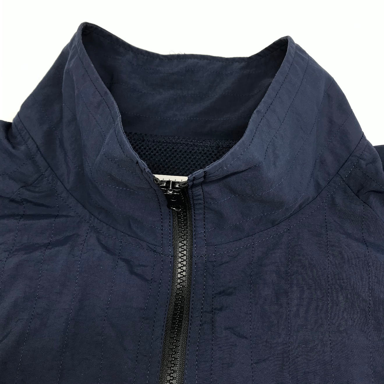 S.F.C ｜ エスエフシー　ストライプスフォークリエイティブ 】ストライプ ステッチ ジャケット STRIPE STITCH JACKET ナイロンジャケット SFCSS24J05 ネイビー サイズ：XXL【倉吉店】