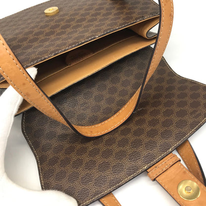CELINE | セリーヌ マカダム柄 メダル トートバッグ F/01 ブラウン【倉吉店】