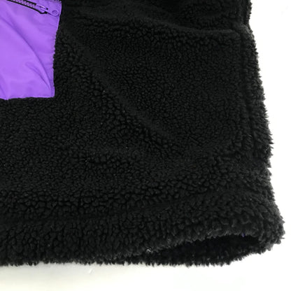 NIKE | ナイキ M NK CLUB+ WINTER HZ ANORAK フリースアノラック その他トップス DQ4881-010 ブラック×パープル サイズ：XL【倉吉店】