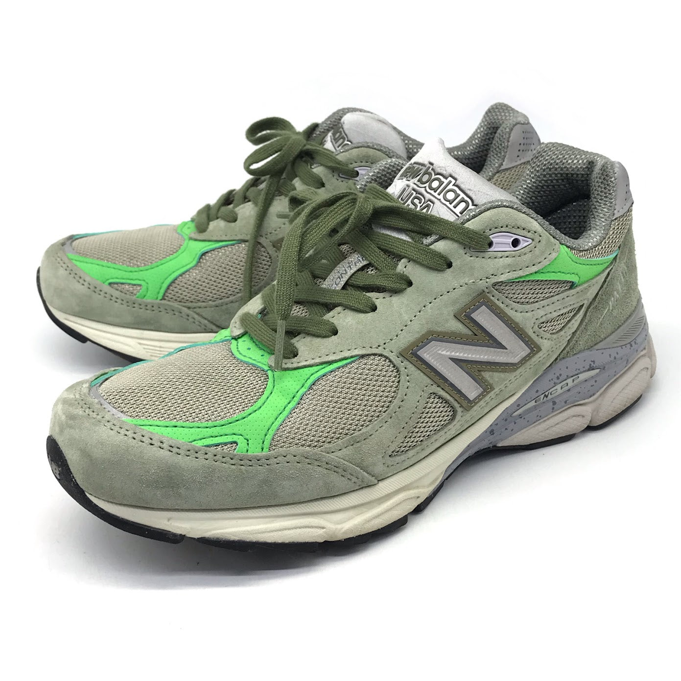 NEW BALANCE | ニューバランス KEEP YOUR FAMILY CLOSE スニーカー M990PP3 グリーン 27cm【倉吉店】