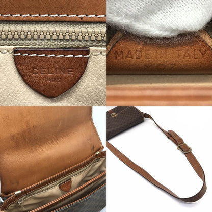 CELINE | セリーヌ マカダム柄 ショルダーバッグ M07 ブラウン【倉吉店】