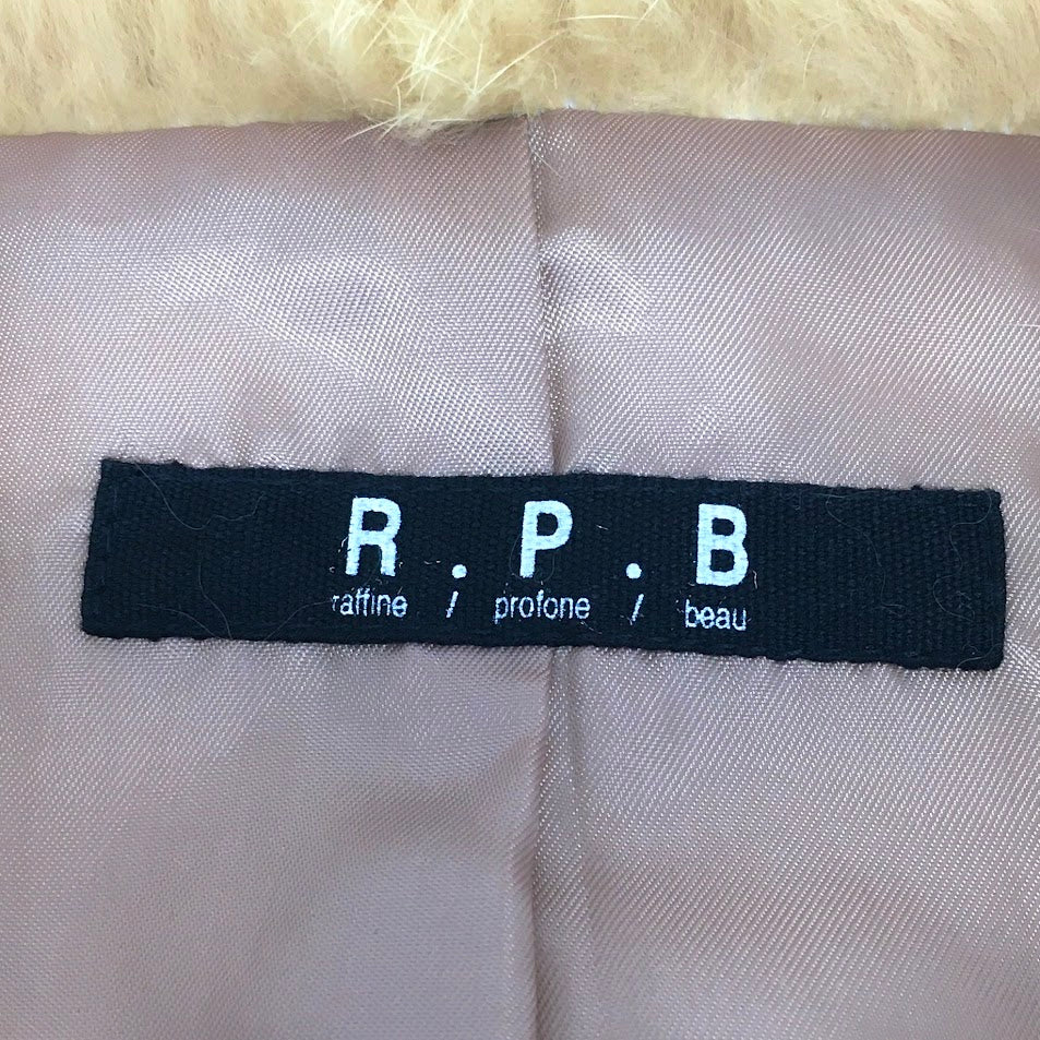 R.P.B ｜ エールペベ ラビット ファージャケット その他アウター 103-14076 ベージュ サイズ：2【倉吉店】