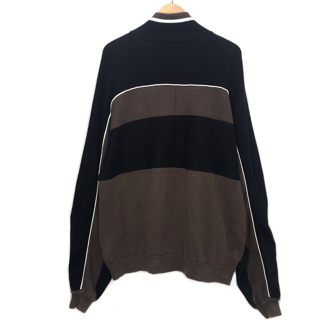 FLAGSTUFF | フラッグスタッフ 23SS KNIT BLOUSON ニットブルゾン ブルゾン FS1095/23SS-FS-08 ブラウン サイズ：M【倉吉店】