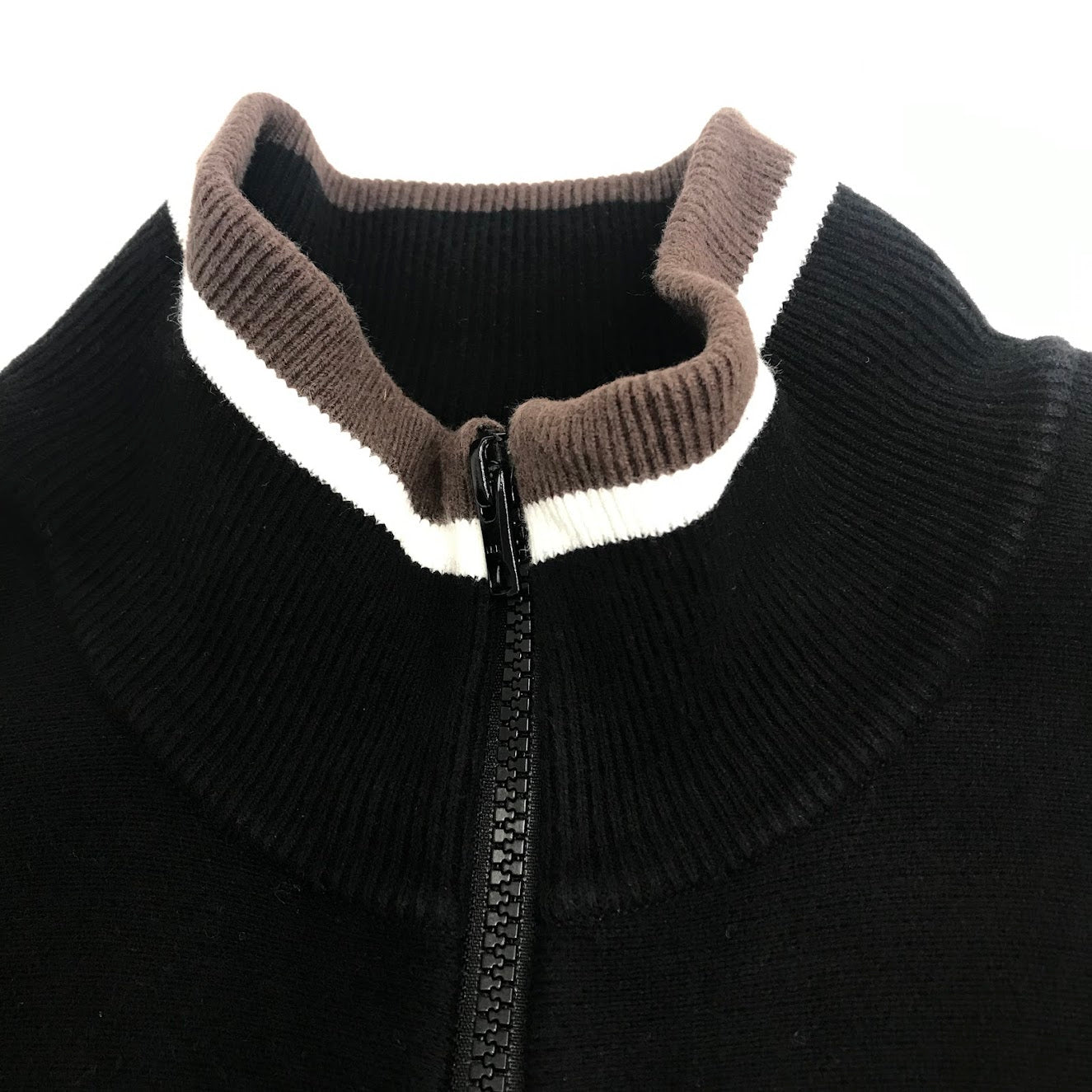 FLAGSTUFF | フラッグスタッフ 23SS KNIT BLOUSON ニットブルゾン ブルゾン FS1095/23SS-FS-08 ブラウン サイズ：M【倉吉店】