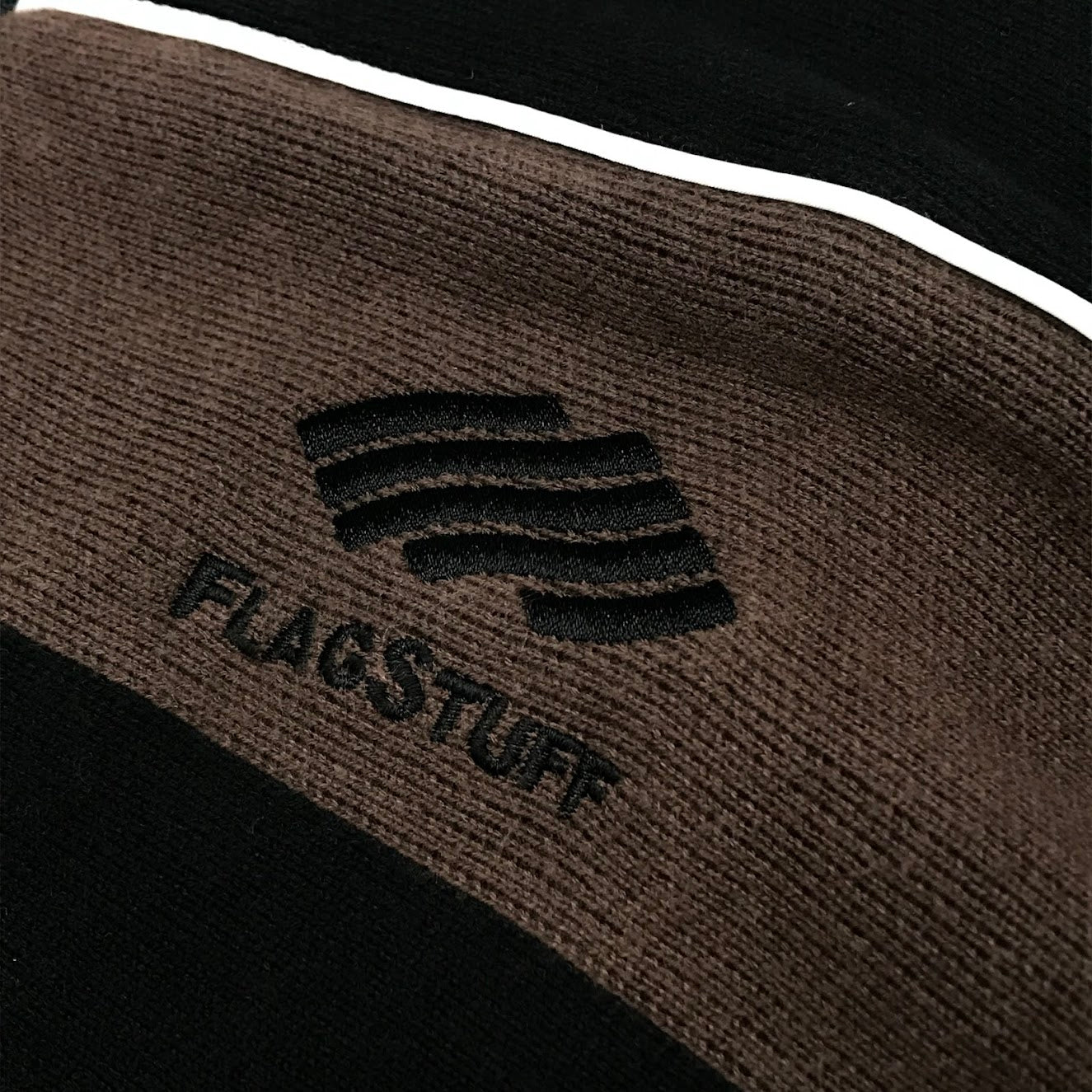 FLAGSTUFF | フラッグスタッフ 23SS KNIT BLOUSON ニットブルゾン ブルゾン FS1095/23SS-FS-08 ブラウン サイズ：M【倉吉店】