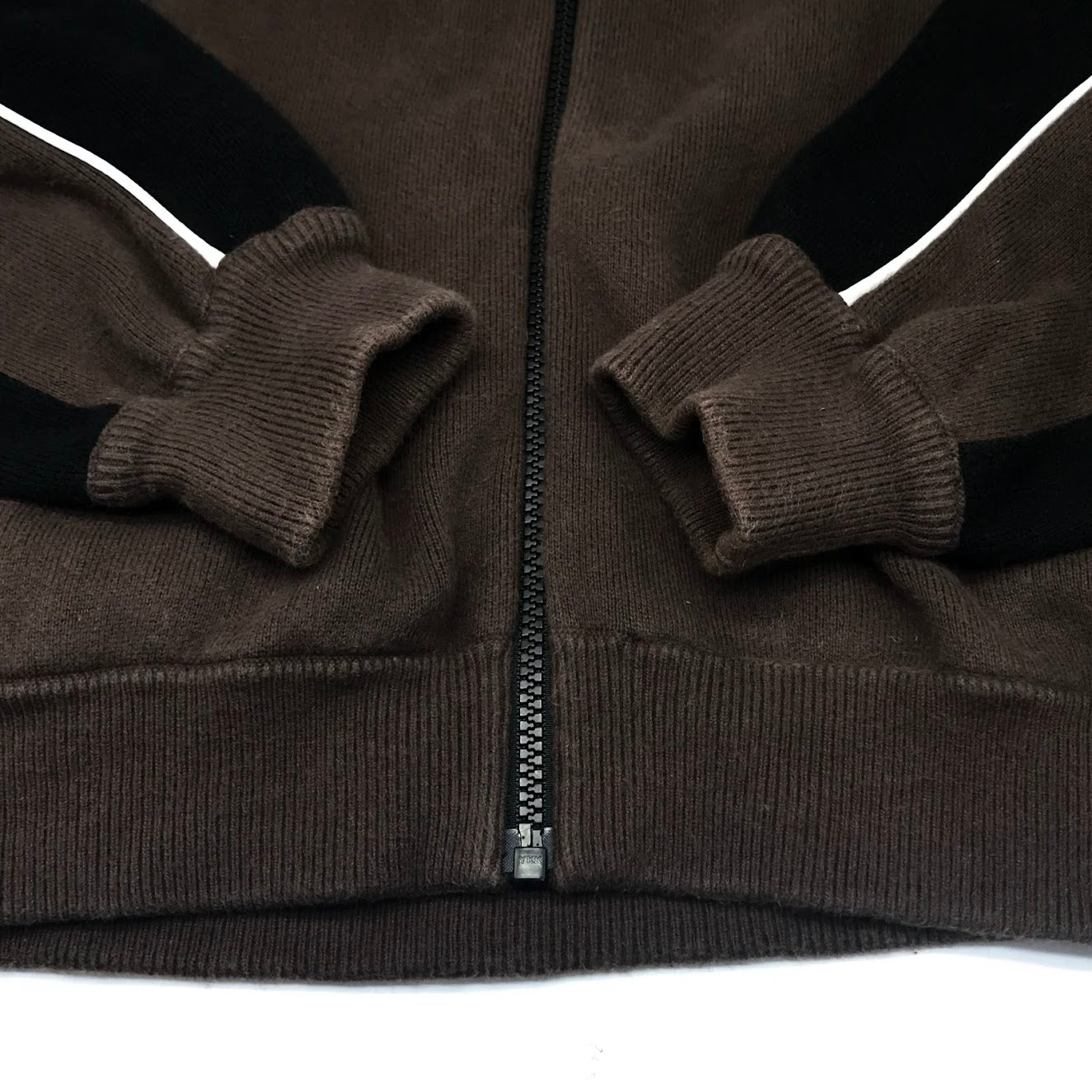 FLAGSTUFF | フラッグスタッフ 23SS KNIT BLOUSON ニットブルゾン ブルゾン FS1095/23SS-FS-08 ブラウン サイズ：M【倉吉店】
