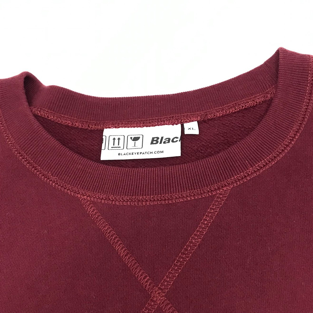 BlackEyePatch | ブラックアイパッチ ROYAL EMBLEM CREW SWEAT スウェット ボルドー/バーガンディー サイズ：XL【倉吉店】