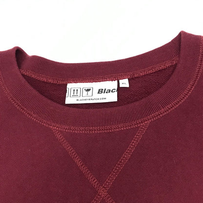 BlackEyePatch | ブラックアイパッチ ROYAL EMBLEM CREW SWEAT スウェット ボルドー/バーガンディー サイズ：XL【倉吉店】