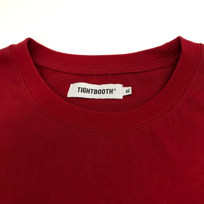 TIGHTBOOTH PRODUCTION | タイトブースプロダクション STRAIGHT UP L/S T-SHIRT 長袖Ｔシャツ レッド サイズ：XL【倉吉店】