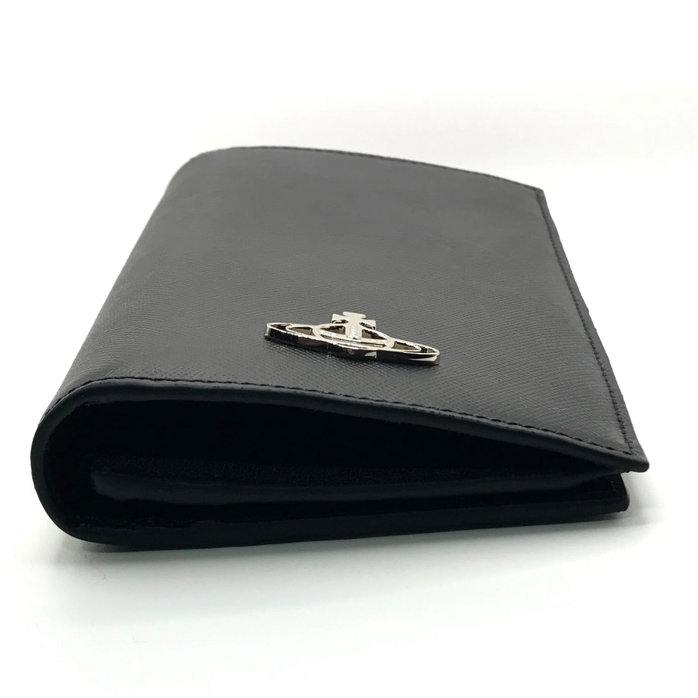 Vivienne Westwood | ヴィヴィアンウエストウッド KENT LONG WALLET WITH ZIP 二つ折り長財布 長財布 51050057 ブラック【倉吉店】